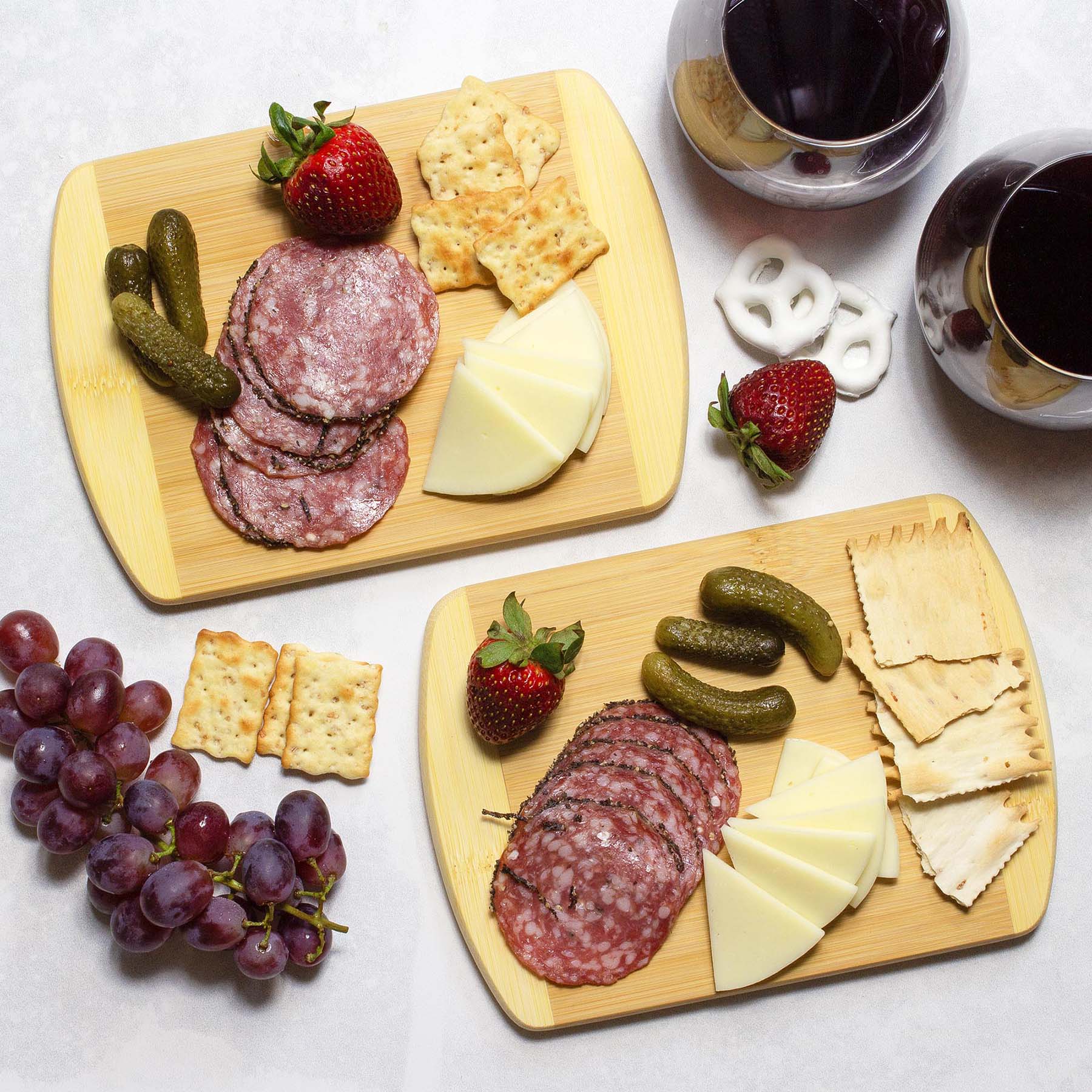2-Piece Set 2-Tone Small Cutting Boards