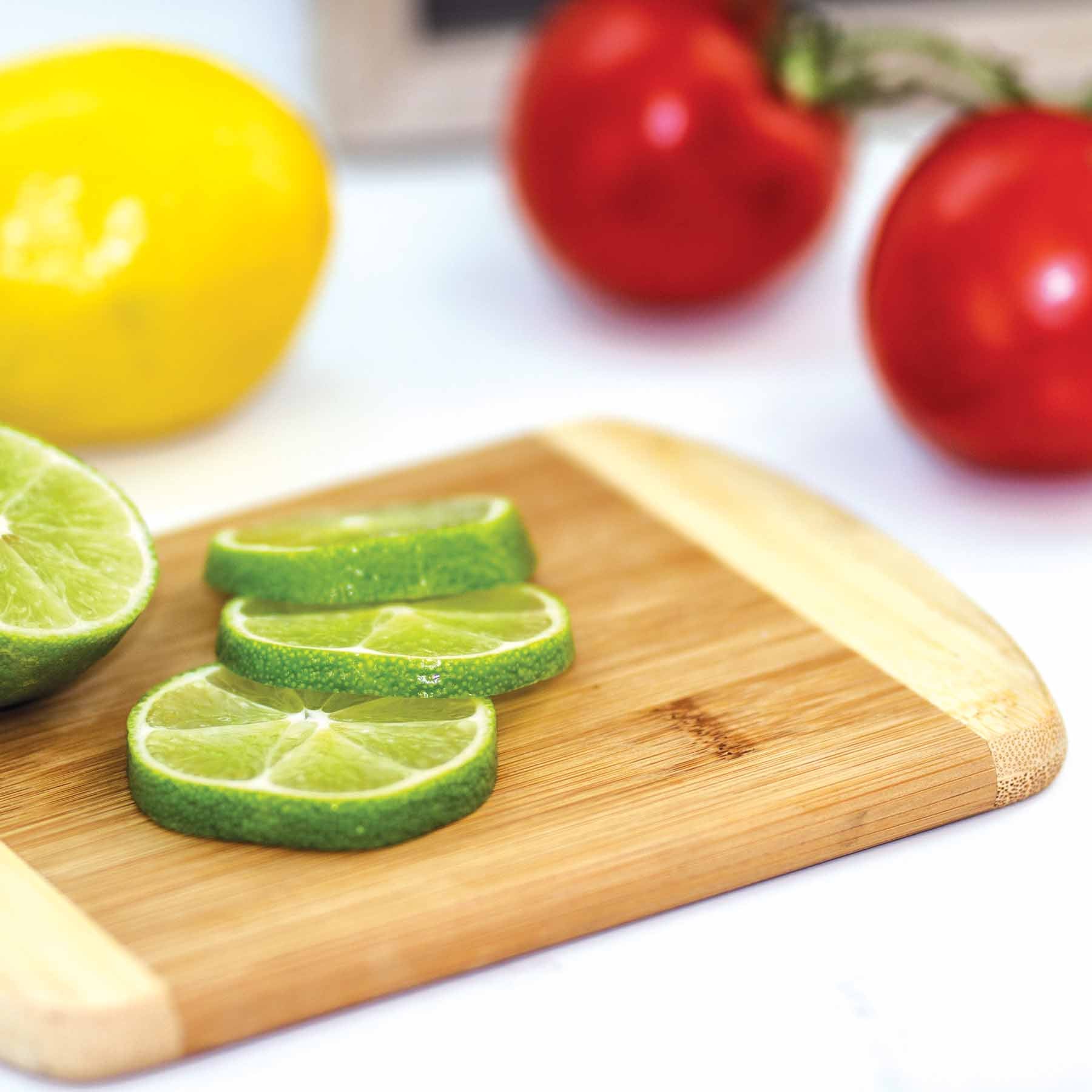 2-Tone Small Cutting Board, 8" x 5-3/4"