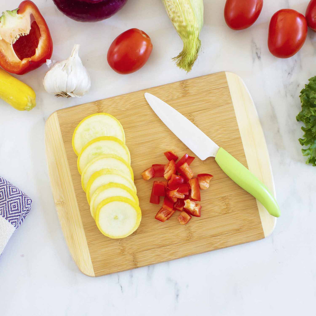2-Tone Cutting Board, 11" x 8-3/4"
