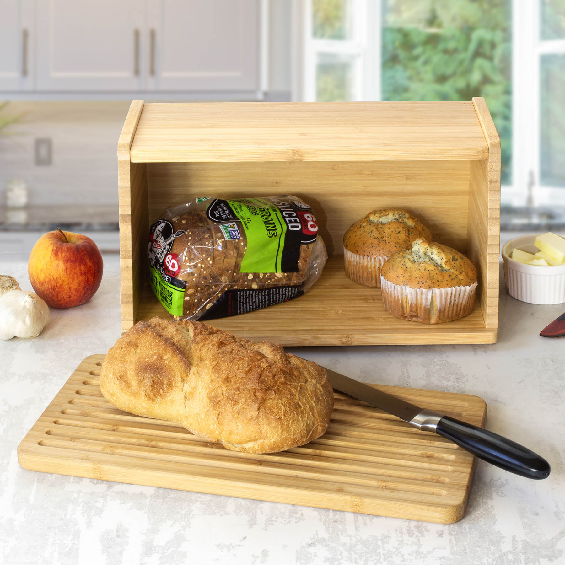 Crumb Catcher Bread Box