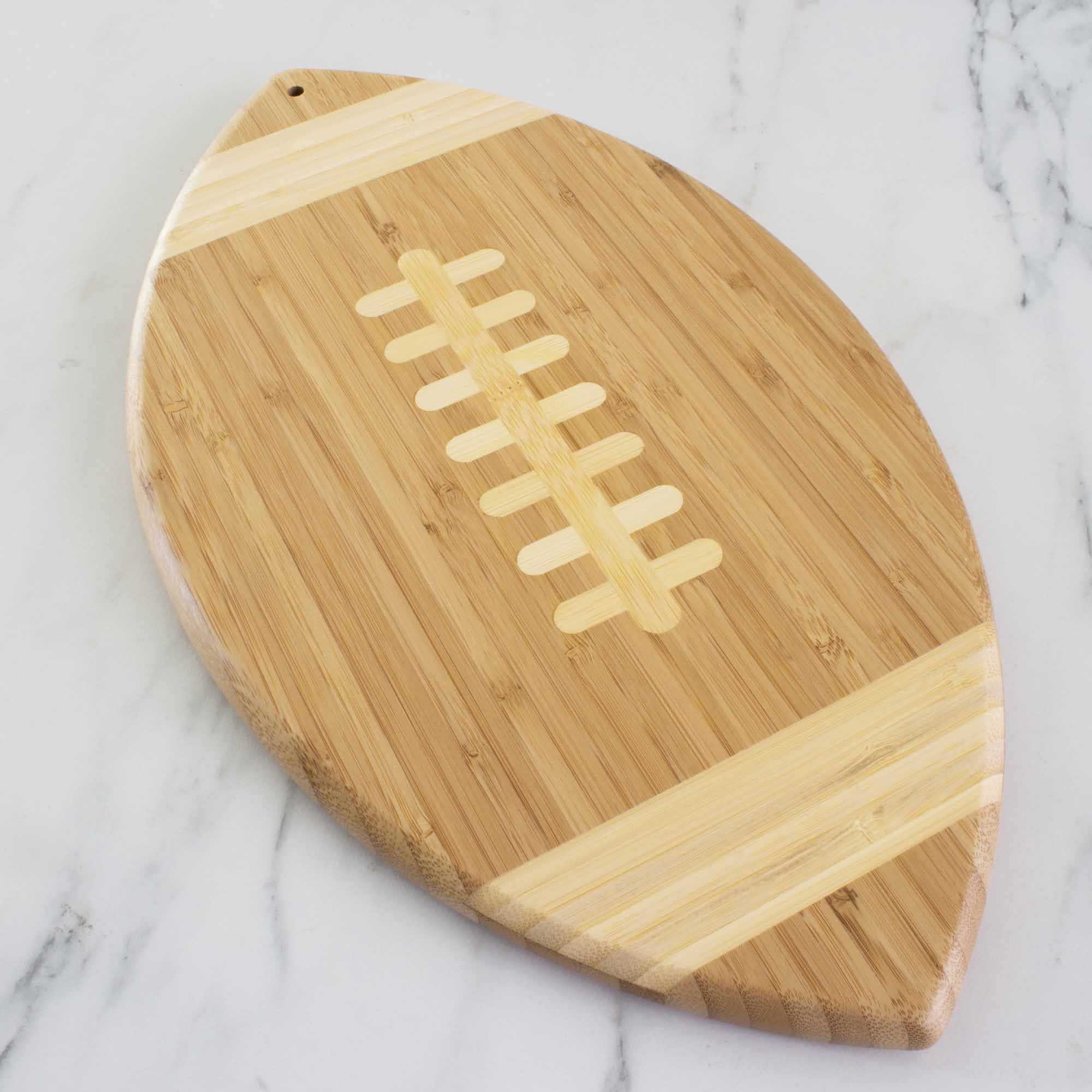 Football Shaped Cutting Board, 15" x 8-1/2"
