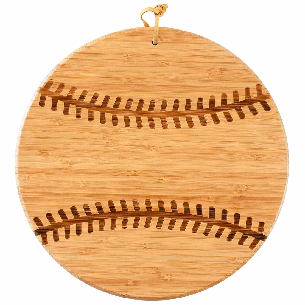 Baseball Shaped Cutting Board, 12" x 12"