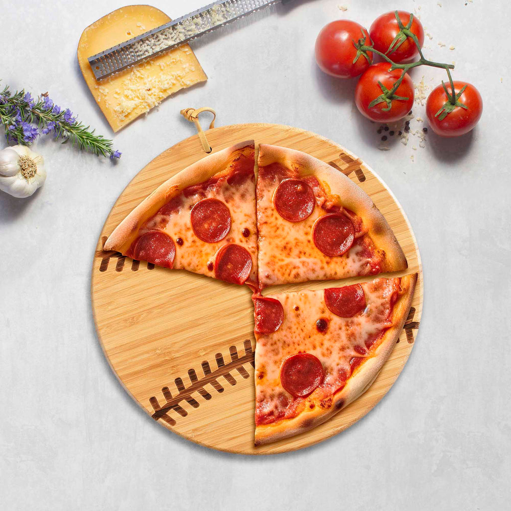 Baseball Shaped Cutting Board, 12" x 12"