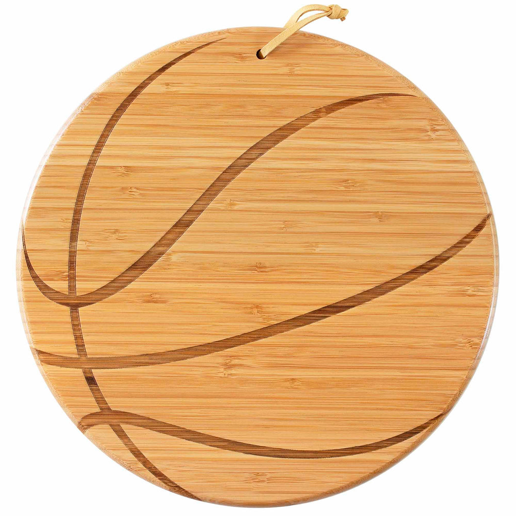 Basketball Shaped Cutting Board, 12" x 12"