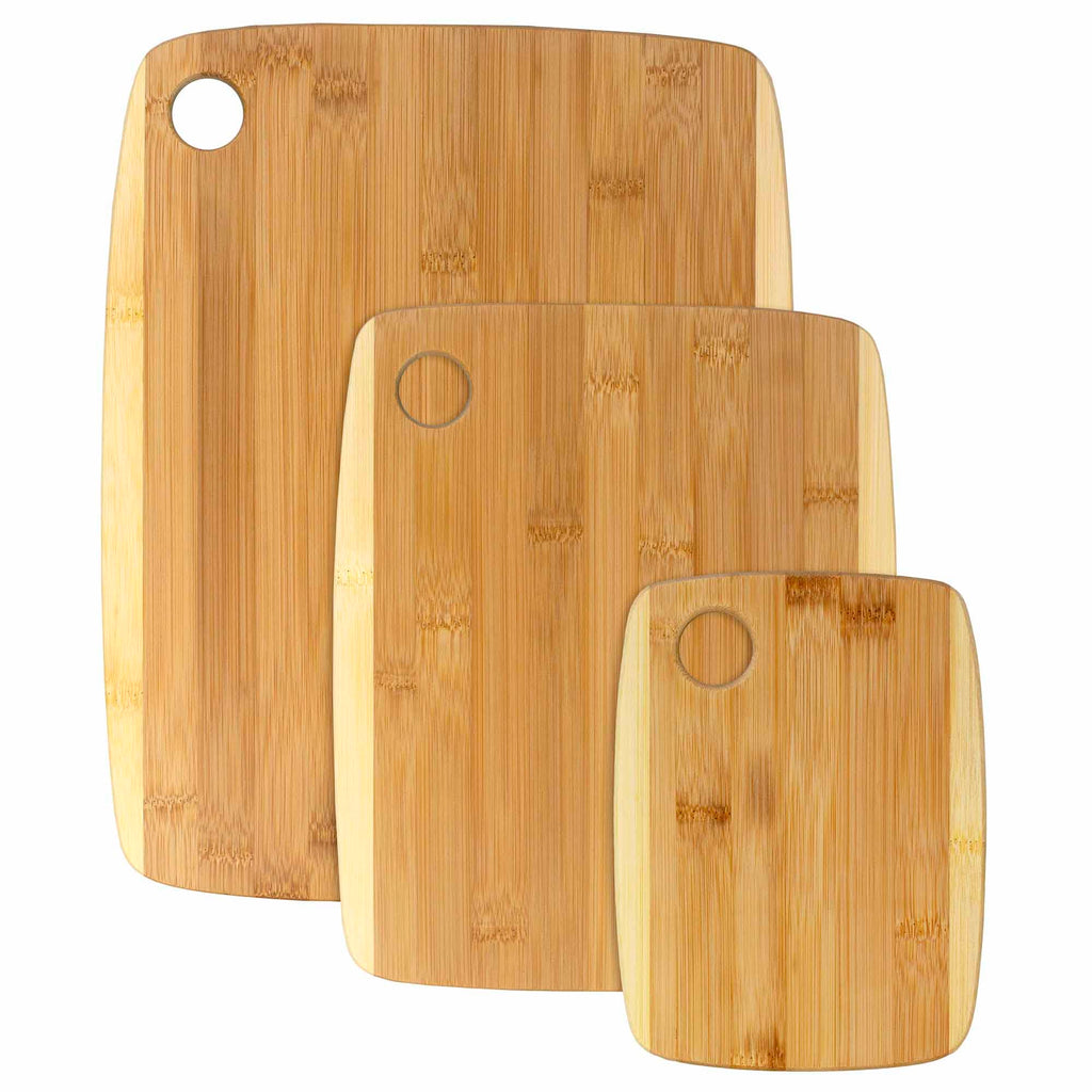 3-Piece 2-Tone Cutting Board Set