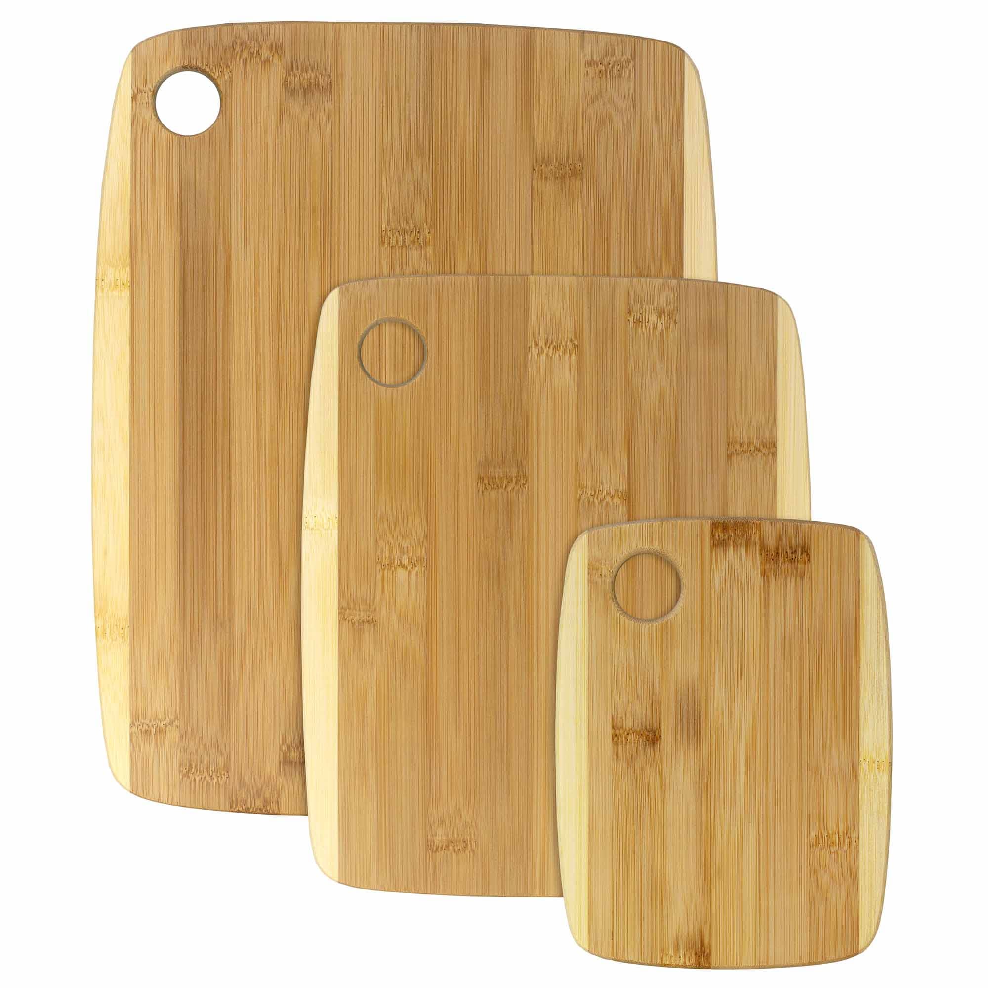 3-Piece 2-Tone Cutting Board Set